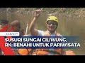 Ridwan Kamil Susuri Sungai Ciliwung, Sebut akan Benahi untuk Hidupkan Pariwisata di Jakarta