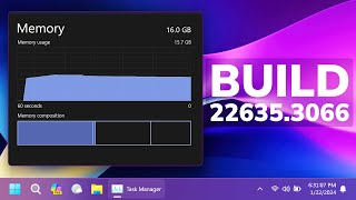 New Windows 11 Build 22635.3066 – Task Manager Improvements and Fixes in the Beta Channel