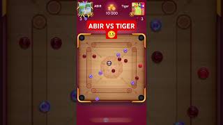 ABIR vs TIGER 🤗. carrom is wonderful 😊 #carrompool #carromtournament #gaming #carrom  #playcarrom