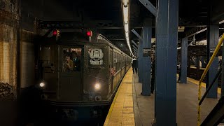 IRT Broadway-7th Avenue Line| (1) Lcl \u0026 (2)(3) Exp Train Action + Lo-V Fan Trip @ Chambers Street