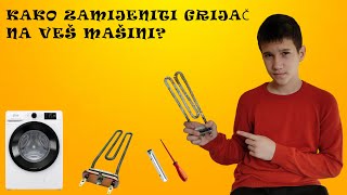 Kako zamijeniti grijač na veš mašini