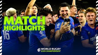 France WIN the 2023 U20 Championship! | Ireland v France Final Highlights