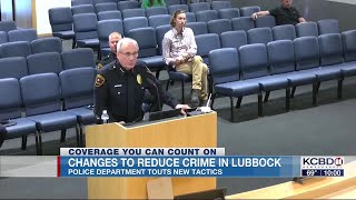 Changes coming to reduce crime in Lubbock