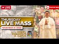 thursday filipino live mass today ii november 21 2024 ii fr. jowel jomarsus gatus