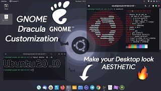 GNOME Customization | How to make your GNOME Desktop look AESTHETIC | Beginners Welcome | Ubuntu