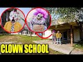 IF YOU EVER SEE A CLOWN SCHOOL DO NOT GO INSIDE IT! (CLOWN TEACHER AND STUDENT GIVE US DETENTION)