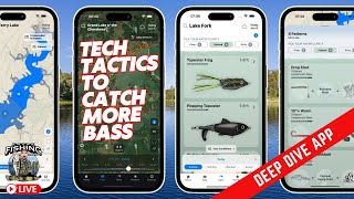 Using Tech to Dominate Bass Fishing - **No Sonar Needed**