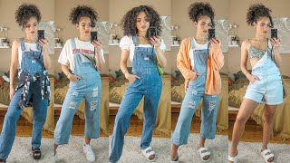 How To Style Denim Overalls👖Outfit Ideas