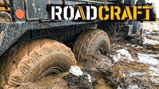 Insane Realistic new game | Ground deformation and Stuck in mud | RoadCraft