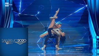 Sanremo 2020 - Ivan Cottini balla con Maria Berardi