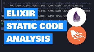 Elixir (and Phoenix) Static Code Analysis with Credo