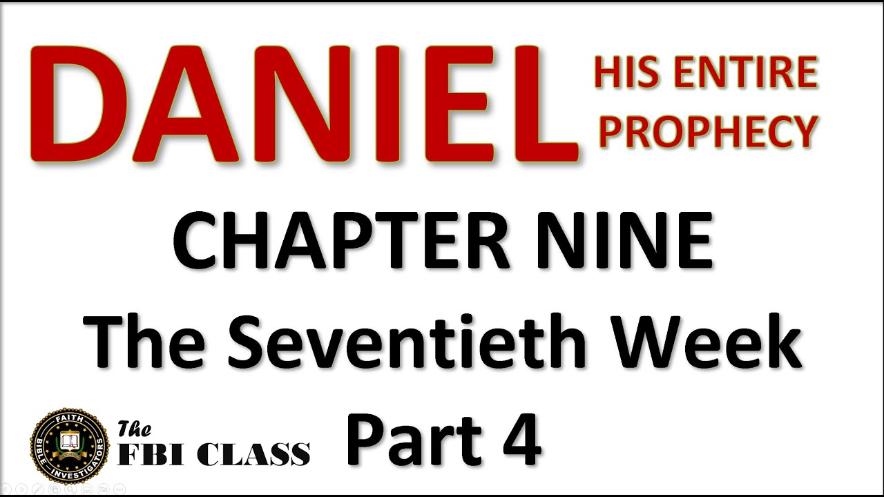 Daniel The Prophet - Chapter 9, Part 4 - YouTube