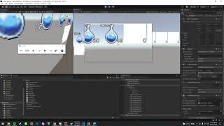 [Unity3D] Inventory item split stack test