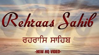 Sham Da Path Rehras Sahib | Rehras Sahib Path Full | Rehras Sahib Da Path #rehrassahib