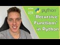 'Recursive Functions' on Python