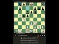 Andrew Elpedes vs Alfred Acaling III at PBCA Blitz sa Gabi September 11 2024 #chess #shorts