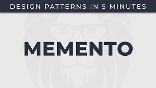 Memento - Design Patterns in 5 minutes