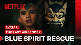 Zuko Rescues Aang As The Blue Spirit | Avatar: The Last Airbender | Netflix Philippines