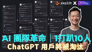 震驚整個部門！前 Google 工程師：Replit+Flowise 15分鐘取代整個分析團隊，ChatGPT 根本是玩具等級｜AI Agent 實戰