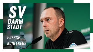LIVE: Pressekonferenz mit Ole Werner & Clemens Fritz  | SV Darmstadt 98 - SV Werder Bremen