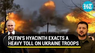 Russia bleeds Ukraine fighters in Kreminna with Hyacinth self-propelled gun | Brutal artillery hits