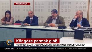 Terör örgütü PYD'nin eski elebaşı terörist Salih Müslim Avrupa Konseyi'nde