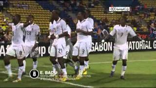 Ghana X Guinea --------- 28'  Emmanuel Agyemang-Badu