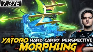 Yatoro - Morphling The Hard Carry - Dota 2 Pro Full Gameplay Patch 7.37E #yatorodota2 #morphling