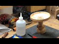 wood turning double rescued firewood