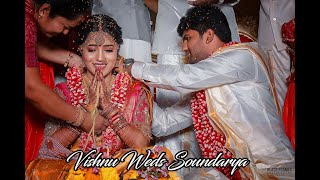 VISHNU WEDS SOUNDARYA Wedding Live Video