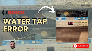 Bosch Dishwasaher Water Tap Error (E15)? DON'T Call Repair! (Save $300+ Easy Fix)