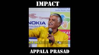 Appala Prasad Motivational Speech #inspirationalvideos #shorts_video IMPACT | 2023