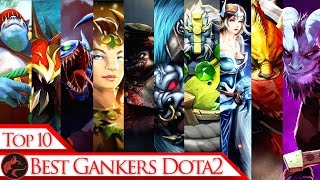 Top 10 gankers of patch 6.88 in dota 2
