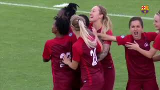 HIGHLIGHTS BIIK KAZYGURT   @FCBFemeni 3 1 UWCL