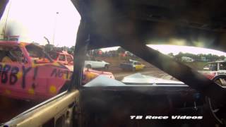 In car camera footage from #617 Danny Everett - TB Race Videos