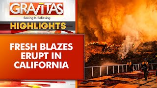 Fresh Wildfire Breaks Out in California, Rare Storm Grips Texas, Louisiana | GRAVITAS HIGHLIGHTS