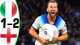 Italy vs England 1-2 - Goals & Highlights 23/03/2023 HD