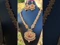 Stone Studded Long Necklace Set / Heer Fashion 💖💖