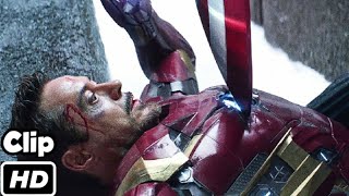 Iron Man VS Captain America & Bucky Final Fight Hindi Scene Captain America Civil War Movie Clip HD