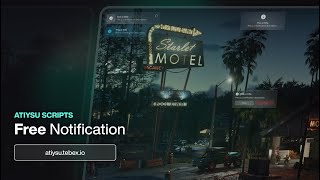 Free FiveM Notification Script 2025 | Best Alert & Pop-Up System