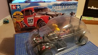 Tamiya Rally Beetle MF-01X Unboxing