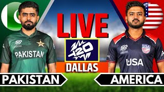 Pakistan vs United States T20 World Cup Match | Live Score & Commentary | PAK vs USA Live | T20 WC