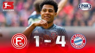Fortuna Düsseldorf - Bayern Múnich [1-4] | GOLES | Jornada 29 | Bundesliga