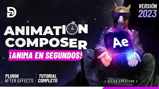 Cómo instalar y usar el Plugin Animation Composer en After Effects | TUTORIAL COMPLETO | 2023