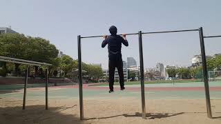 25 PULL UPS[풀업 25개] / 턱걸이 25개 / 懸垂25回