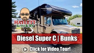 (Sold) Used 2016 Jayco Seneca 37FS Diesel Class Super C Bunkhouse Motor Home Tour \u0026 Test Drive!