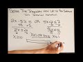 Solve the Inequality and Write the Solution in Interval Notation - Two Examples