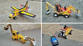 4 Amazing DIY TOYs | Science Project Homemade Invention | Amazing DIY TOYs Ideas