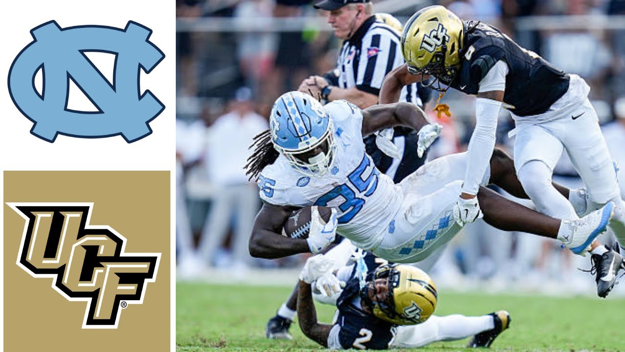 North Carolina Vs Ucf Highlights 2025 College Football Youtube