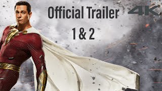 SHAZAM! FURY OF THE GODS | Official Trailer 1 & 2  | 4K